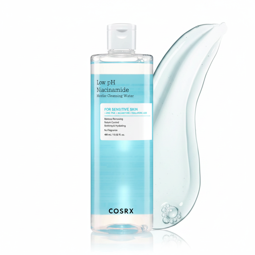 COSRX Low pH Niacinamide Micellar Cleansing Water (13.52fl.oz/400ml)