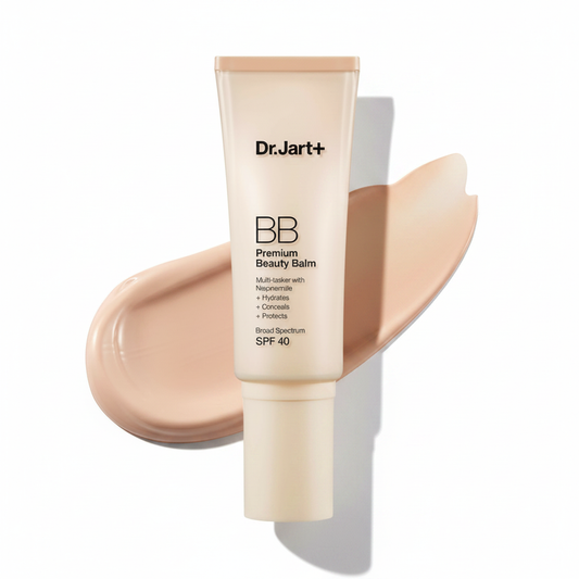 Dr.Jart+ Premium BB ครีมบำรุงผิวที่มีสีจากเกาหลีพร้อม SPF 40 และ Niacinamide(02-Fair-Light), 1.35 Fl Oz