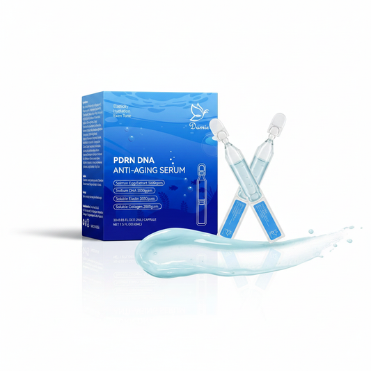 Dumie Salmon DNA PDRN เซรั่มต่อต้านวัย, 0.05 fl.oz x 30e