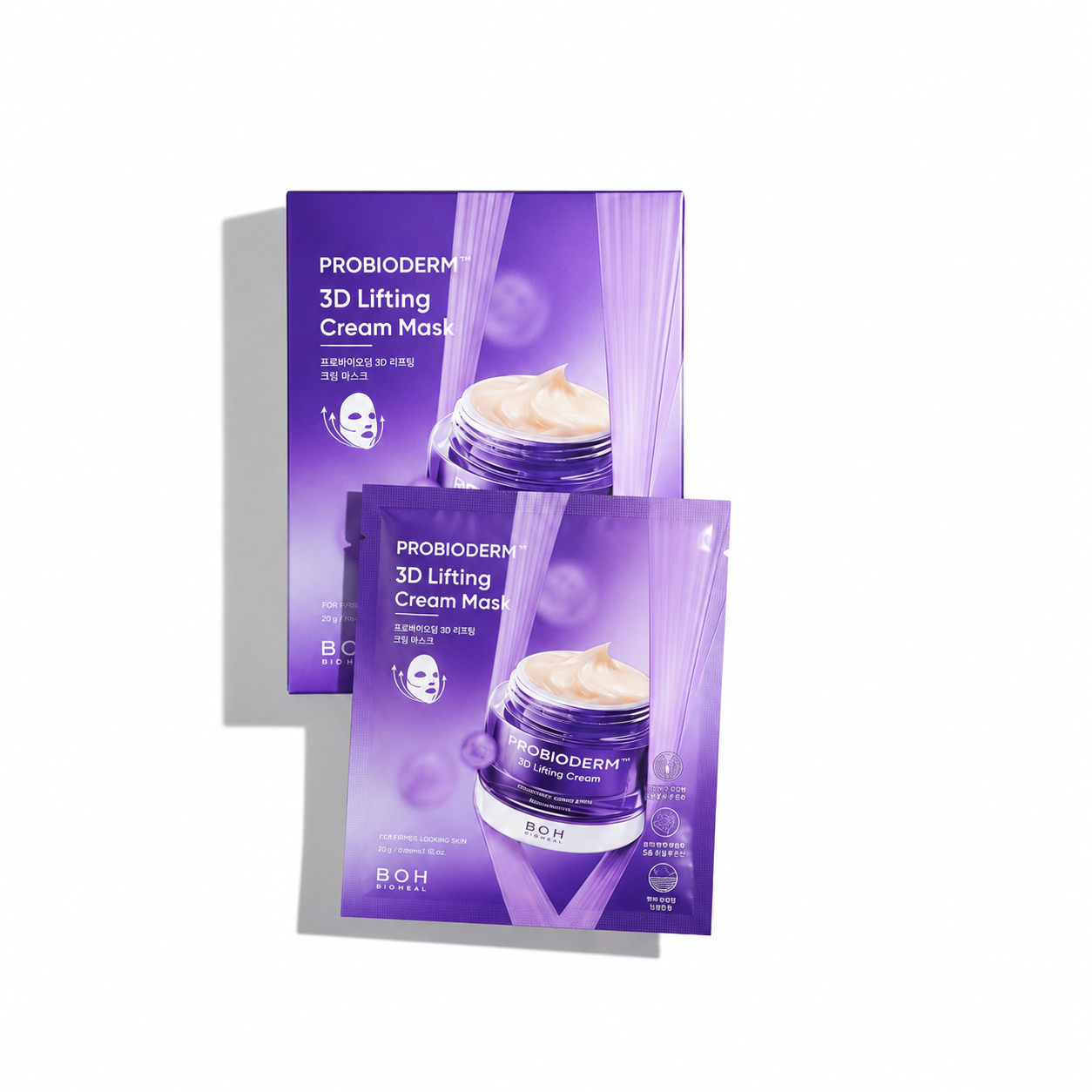 BIOHEAL BOH Probioderm 3D Lifting Cream Mask 6 Sheets