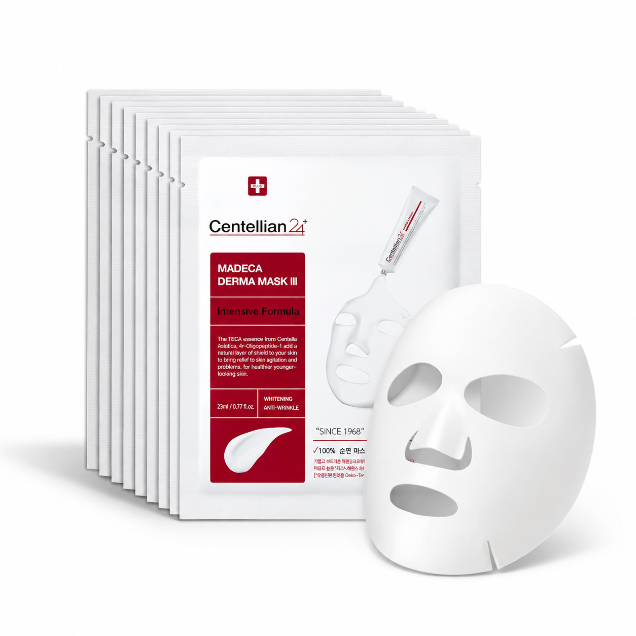 CENTELLIAN 24 Madeca Derma Face Mask (เข้มข้น, 10 ชิ้น)