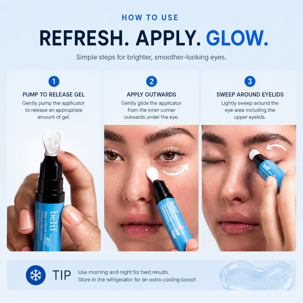 belif Aqua Bomb Cooling Eye Gel