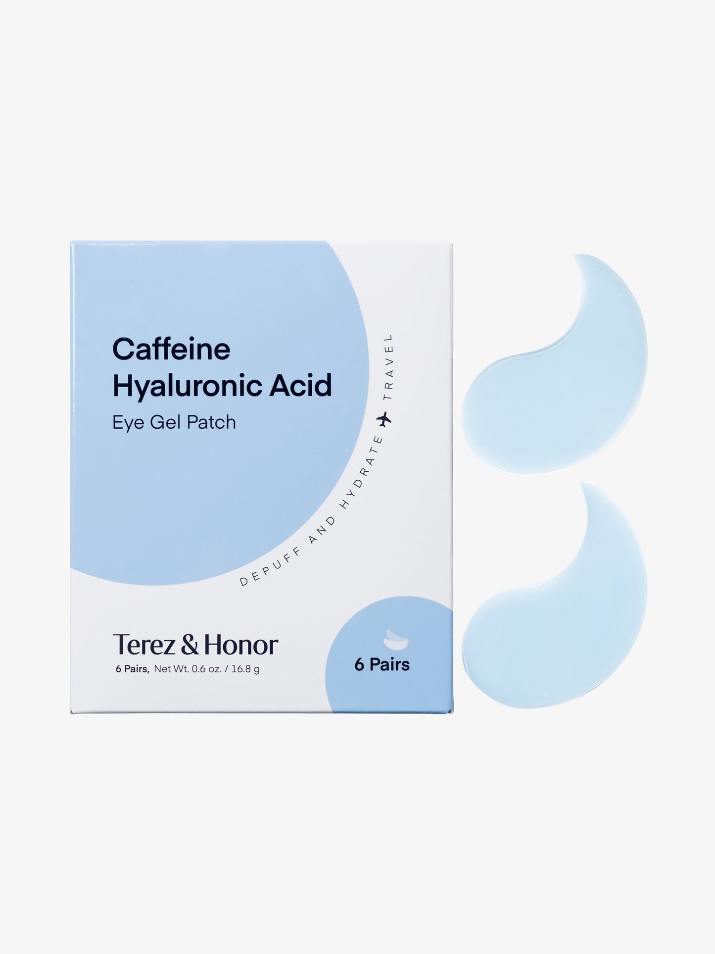 Terez & Honor Caffeine Eye Patches Go-Packs