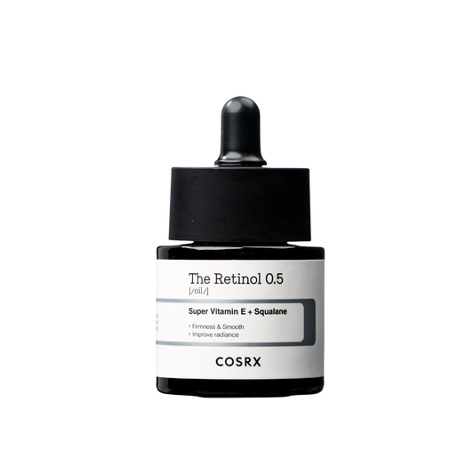 COSRX 레티놀 0.5 오일, 0.5% 레티노이드 트리트먼트가 포함된 안티에이징 세럼 (0.67 Fl.Oz/ 20ml)