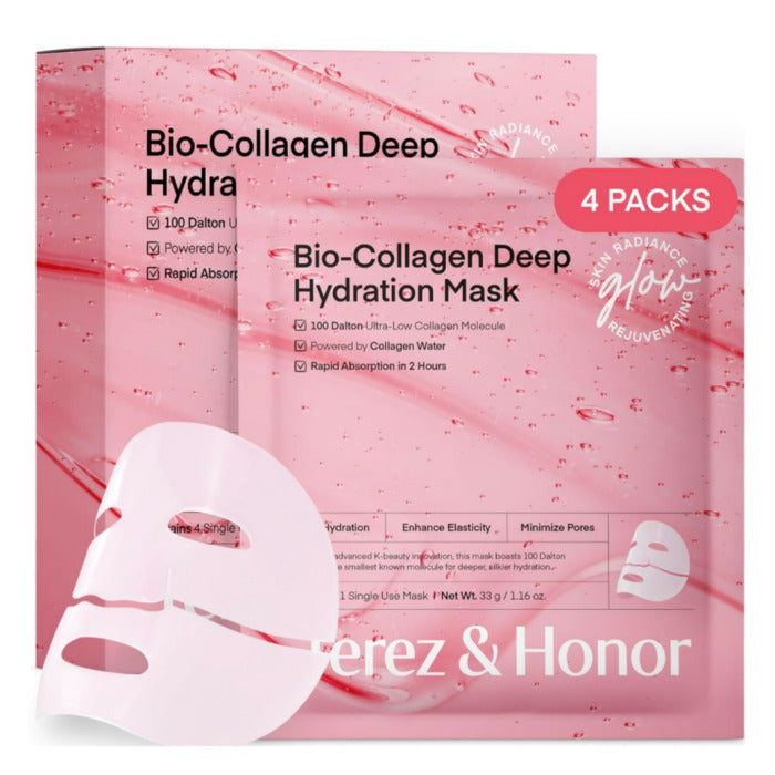 TEREZ & HONOR Masker Wajah Bio Kolagen Mendalam Korea