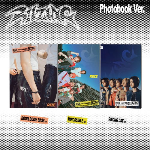 RIIZE RIIZING 1st 미니 앨범 포토북 버전 (BOOM BOOM BASS 버전)