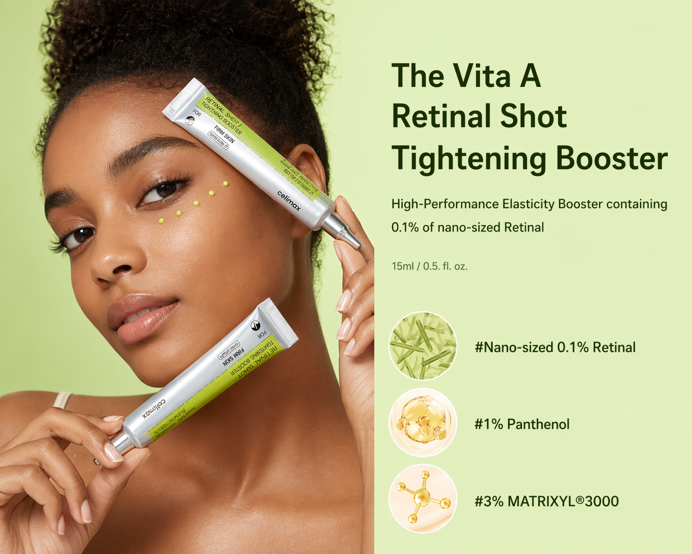 celimax The Vita A Retinal Shot Tightening Booster (0.5 Fl.Oz/ 15ml)