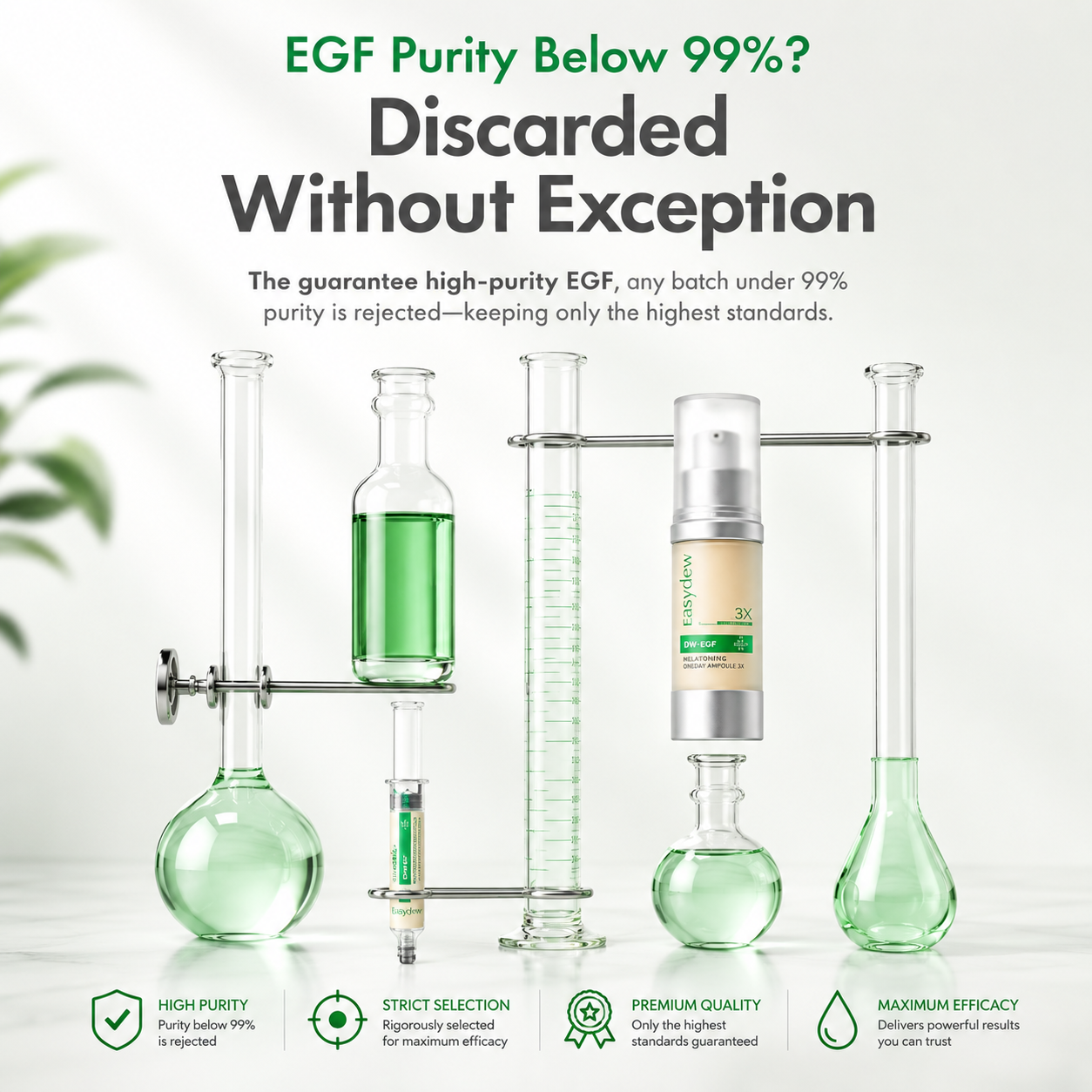 Easydew DW-EGF Melatoning Ampoule 5X (Pump 0.27 fl oz, EGF 5X)